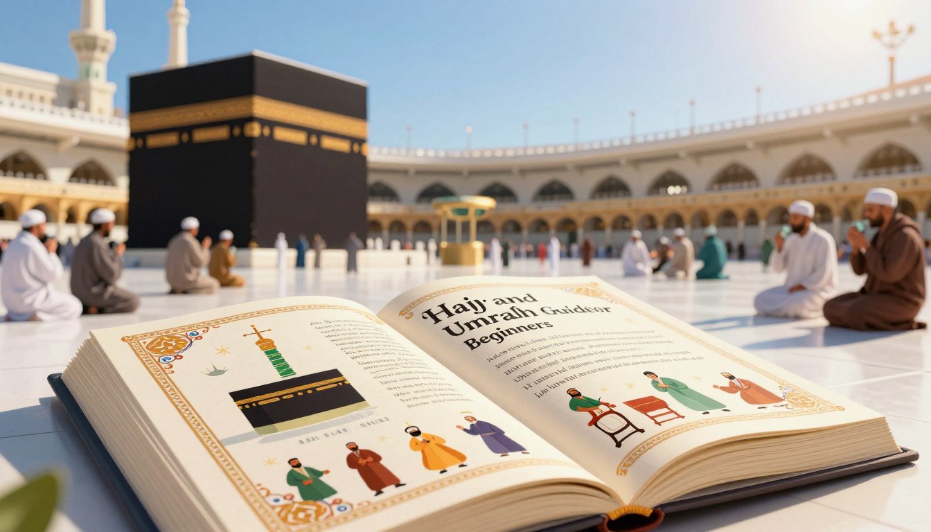 دليل مبسط للحج والعمرة للمبتدئين