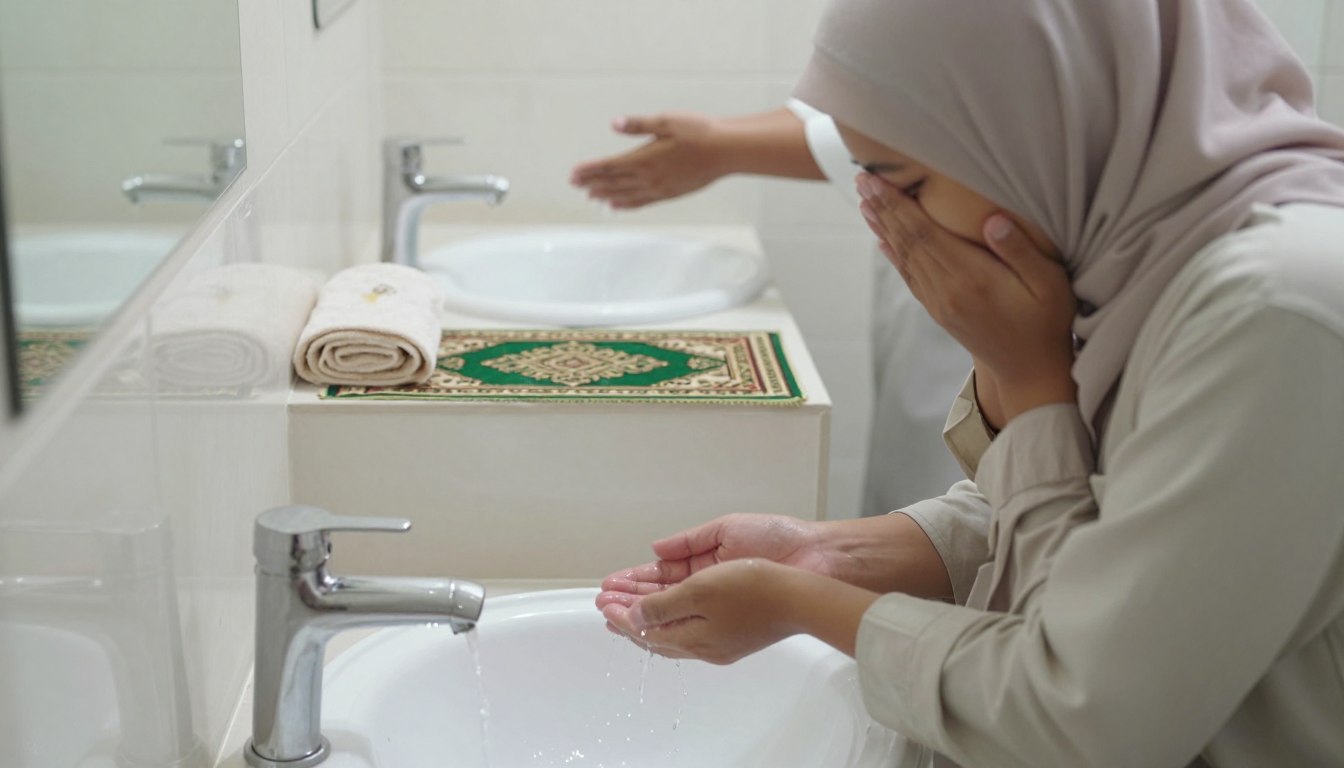 كيف تتوضأ بطريقة صحيحة خطوة بخطوة