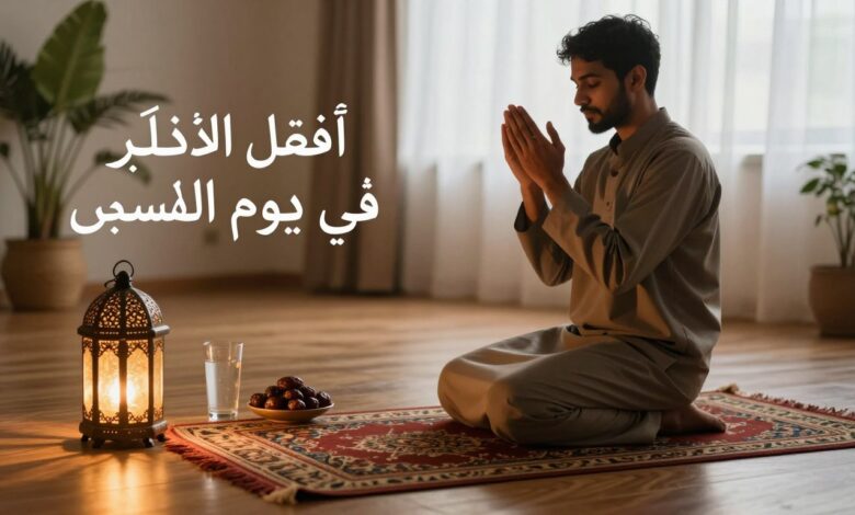 أفضل الأذكار في يوم المسلم